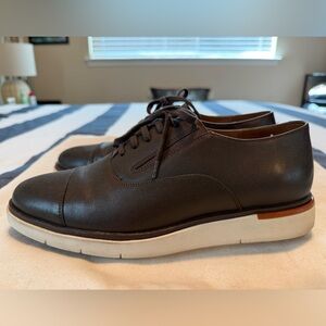 Men's Allen Edmonds Carson Slip on with laces in Dark Brown men’s 9.5